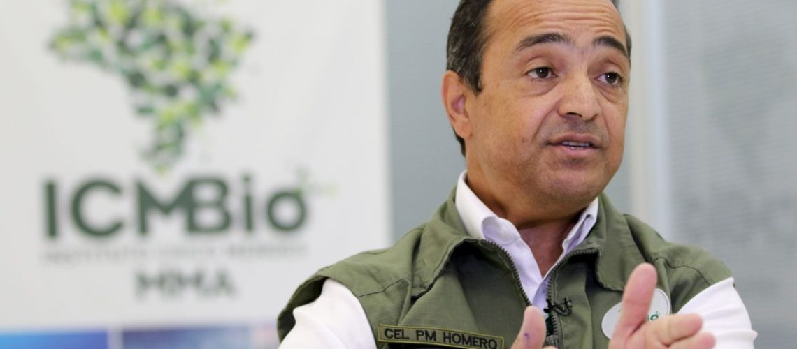 Entrevista do  presidente do ICMBio, Homero George Cerqueira