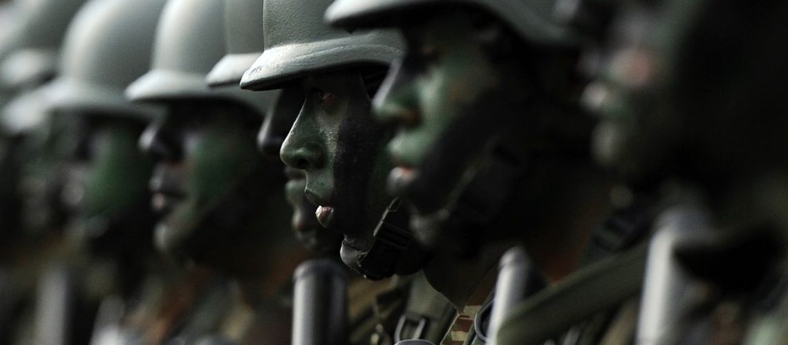 Forças armadas no desfile cívico-militar de 07 de setembro na Esplanada dos Ministérios