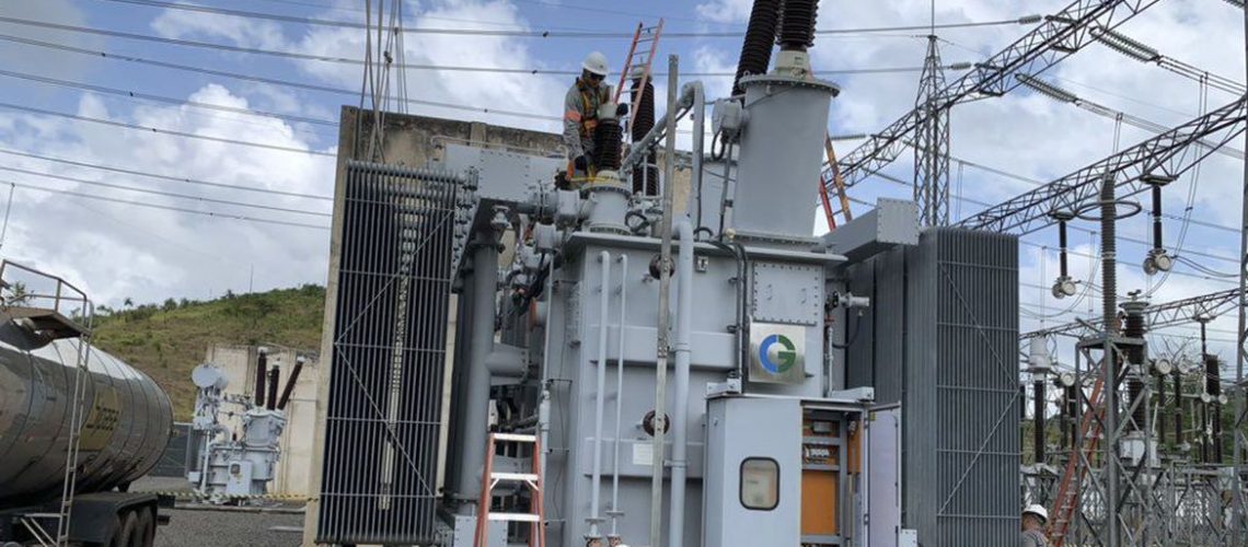 o Ministro de Minas e Energia, Bento Albuquerque, realizou uma visita técnica à subestação de Laranjal do Jari, no interior do Amapá, da empresa Linhas Macapá de Transporte e Energia, a fim de acompanhar as ações de restabelecimento total da energia no estado.