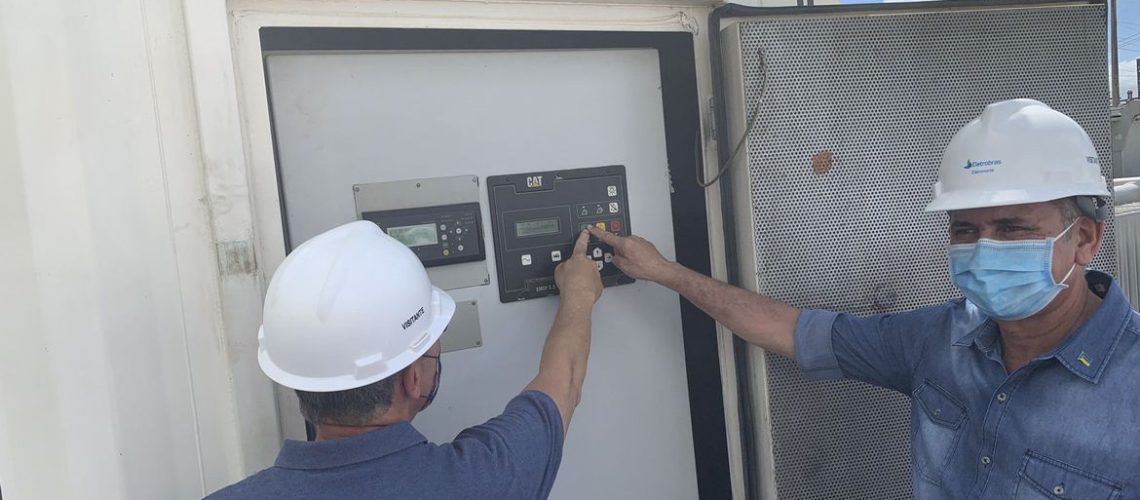 o Ministro de Minas e Energia, Bento Albuquerque, realiza visita técnica à subestação Santa Rita e às instalações construídas pela Oliveira Energia para fornecimento de mais 20MW ao Amapá