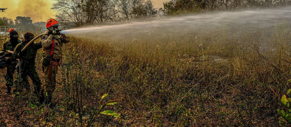 Operação Pantanal 2, combate ao incêndio na região