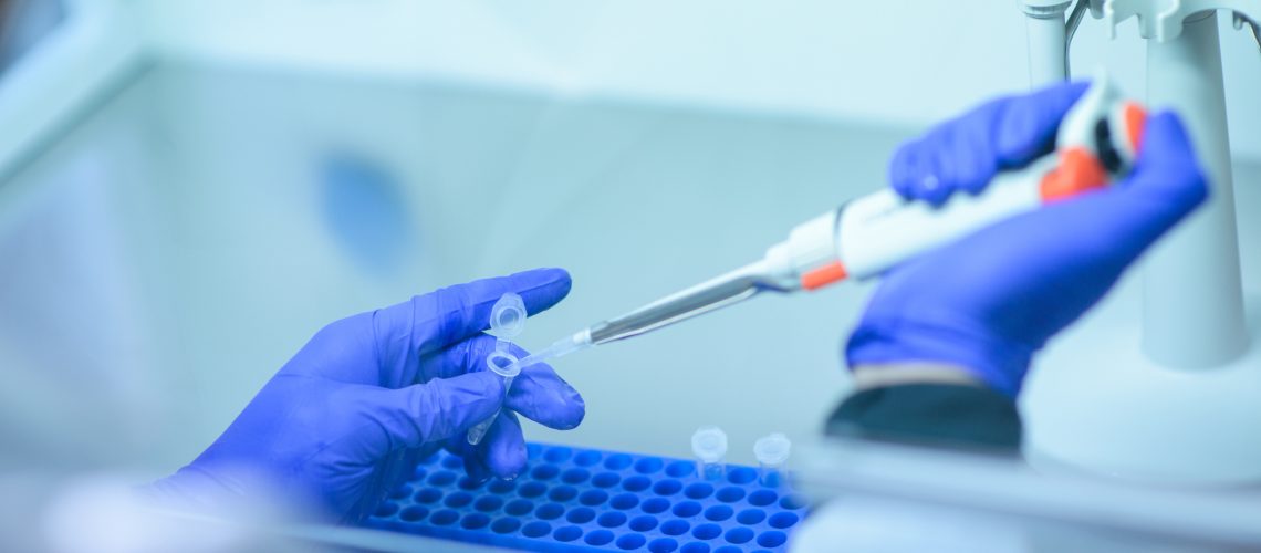 investigation and research dna, virus, bacteria
